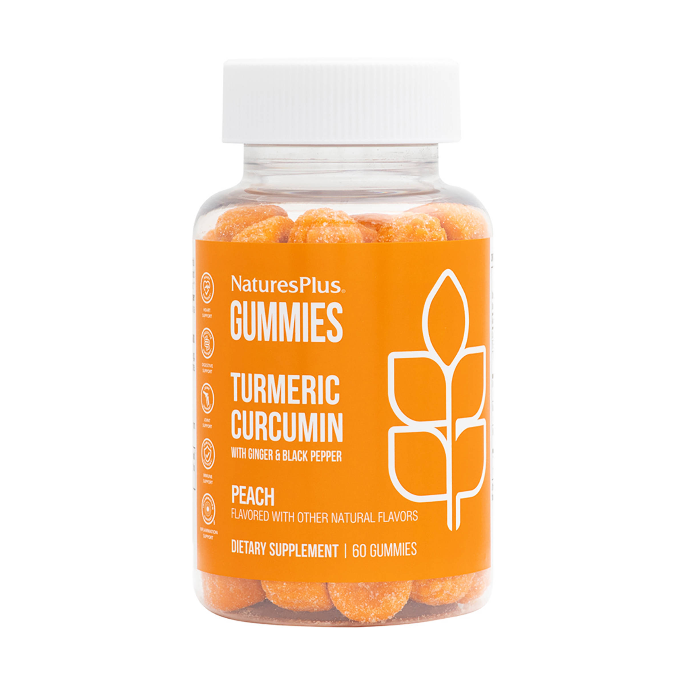 Turmeric Curcumin Gummies w/Ginger & Black Pepper 60 CT 8354