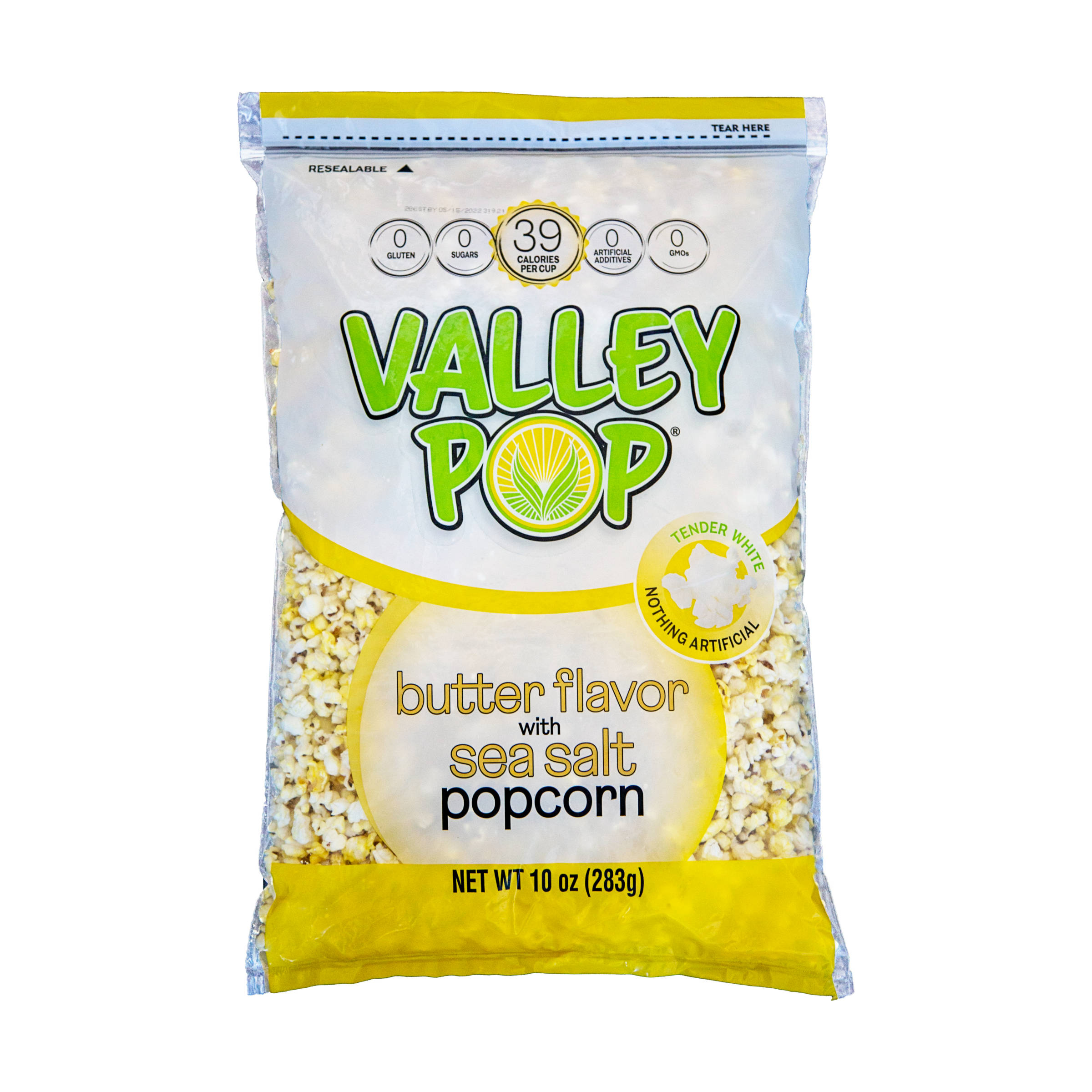 Valley Popcorn 10oz Yellow 8886