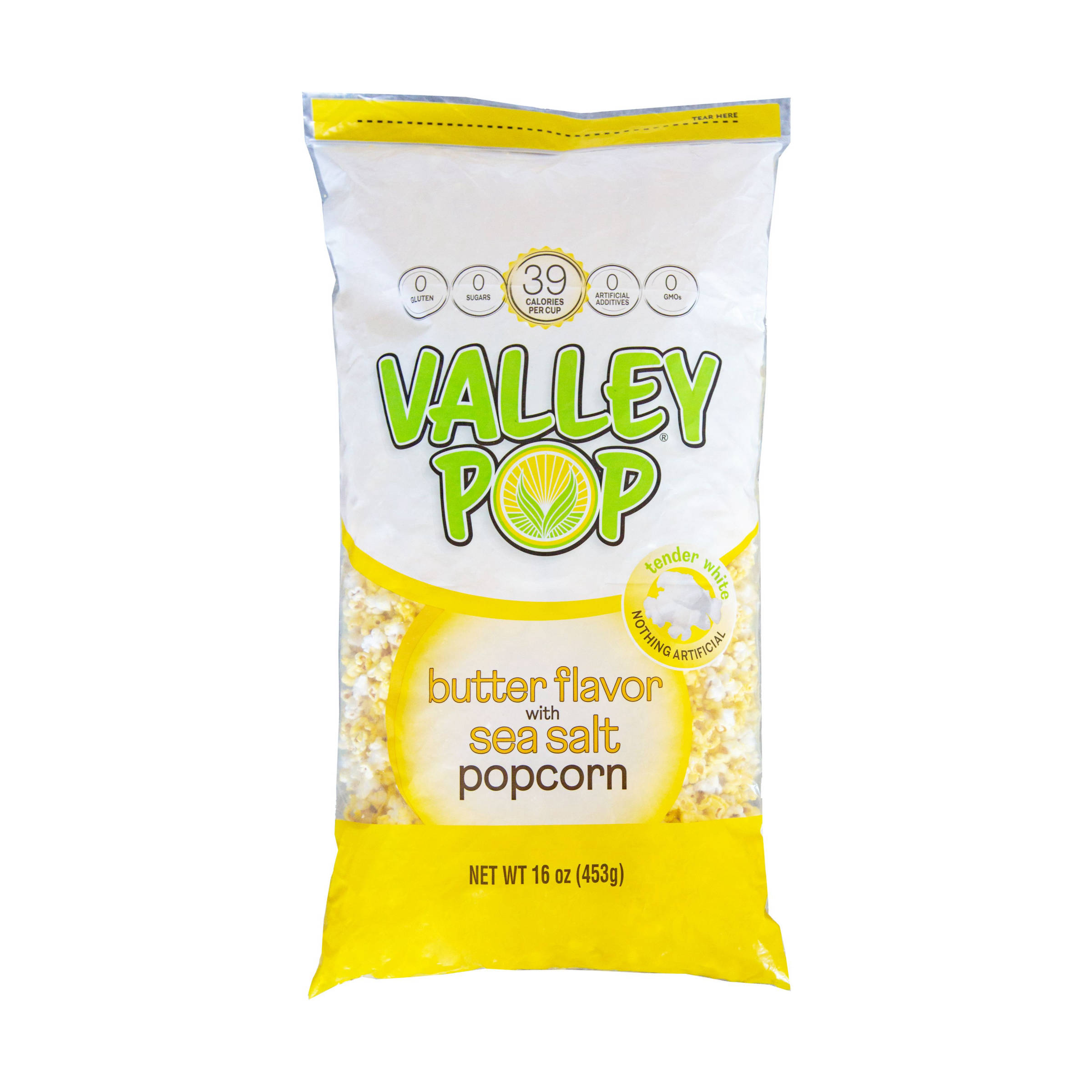 Valley Popcorn 16oz Yellow 8890