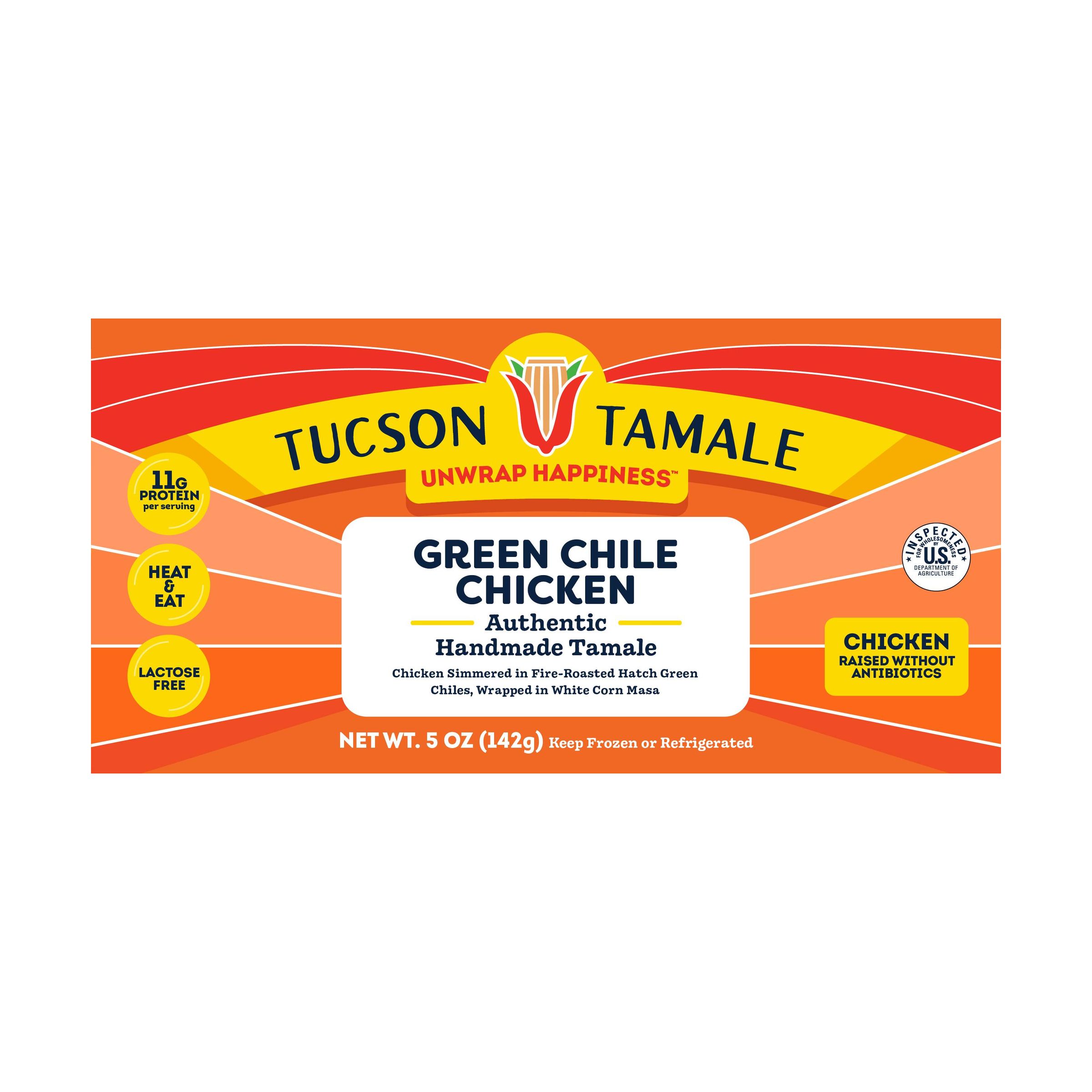 Green Chile Chicken Tamale 9703