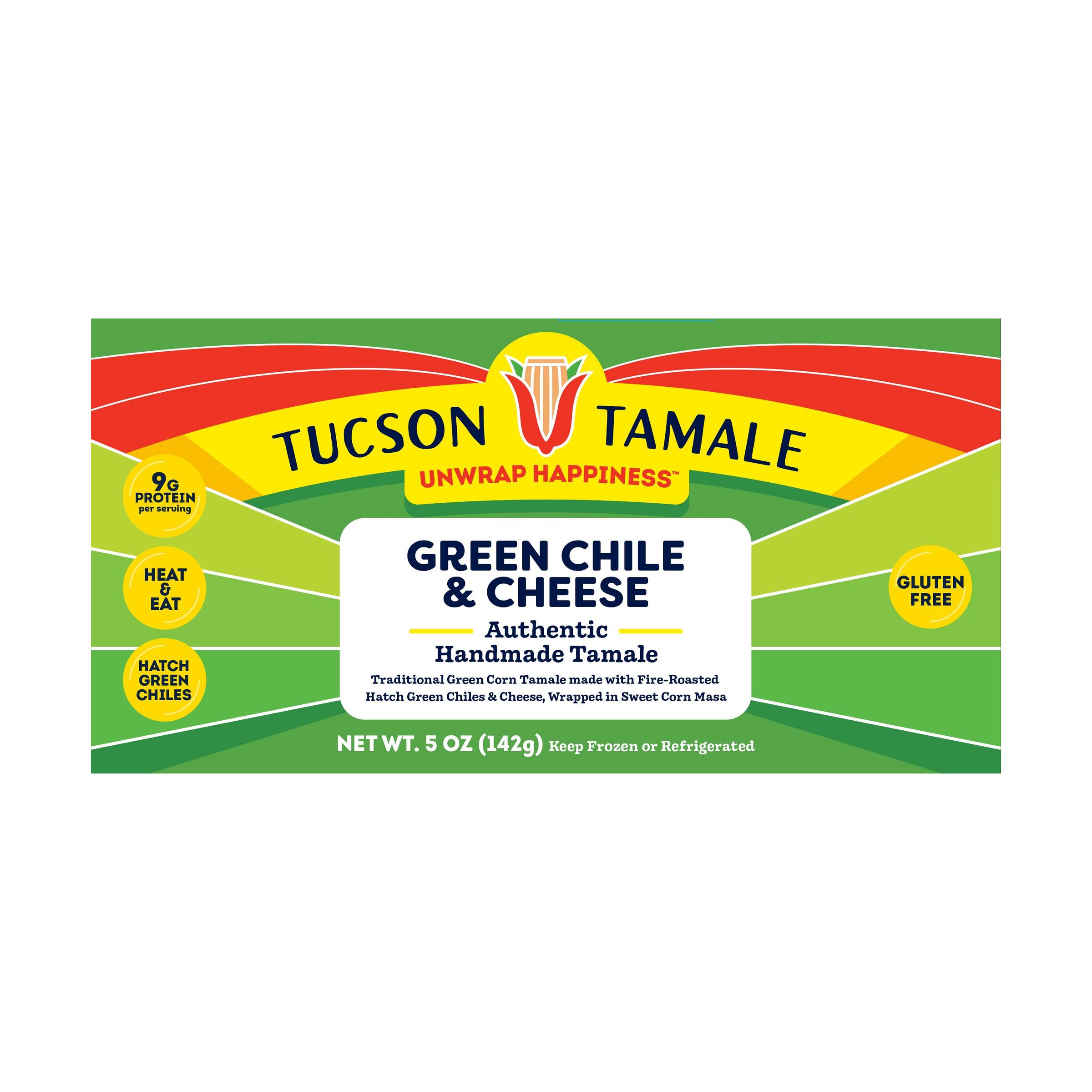 Green Chile & Cheese Tamale 9718