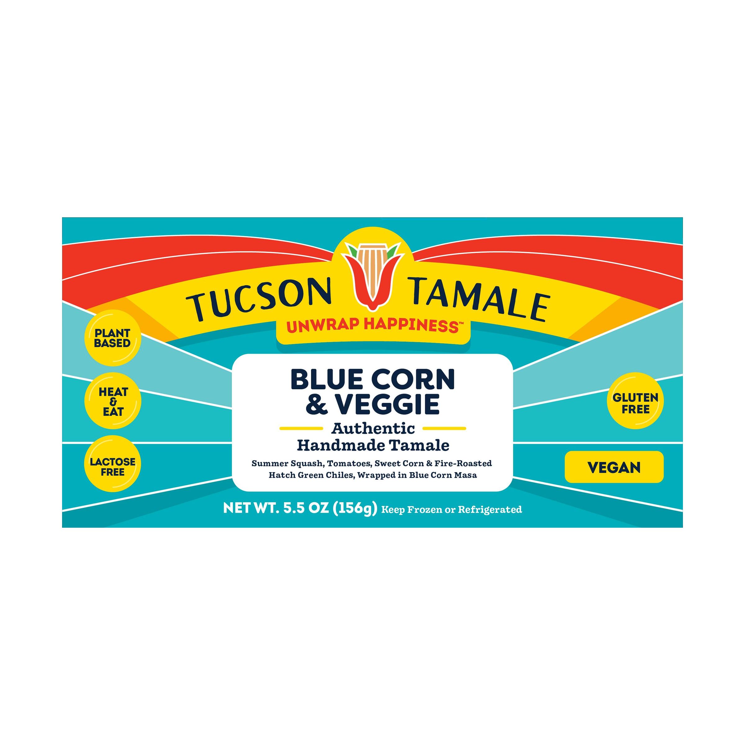 Blue Corn & Veggie Tamale 9720