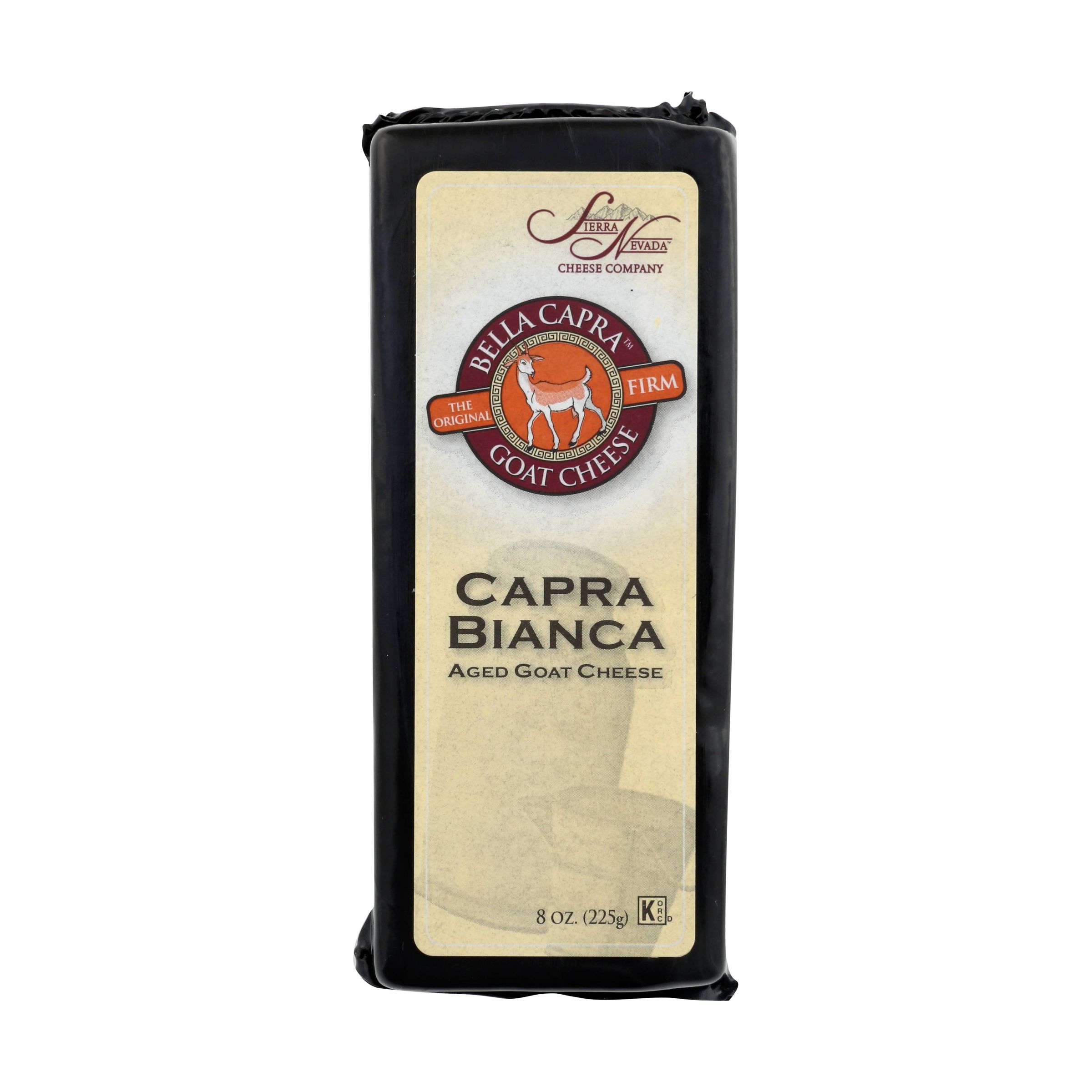 Capra Bianca Aged Goat Cheddar 9837