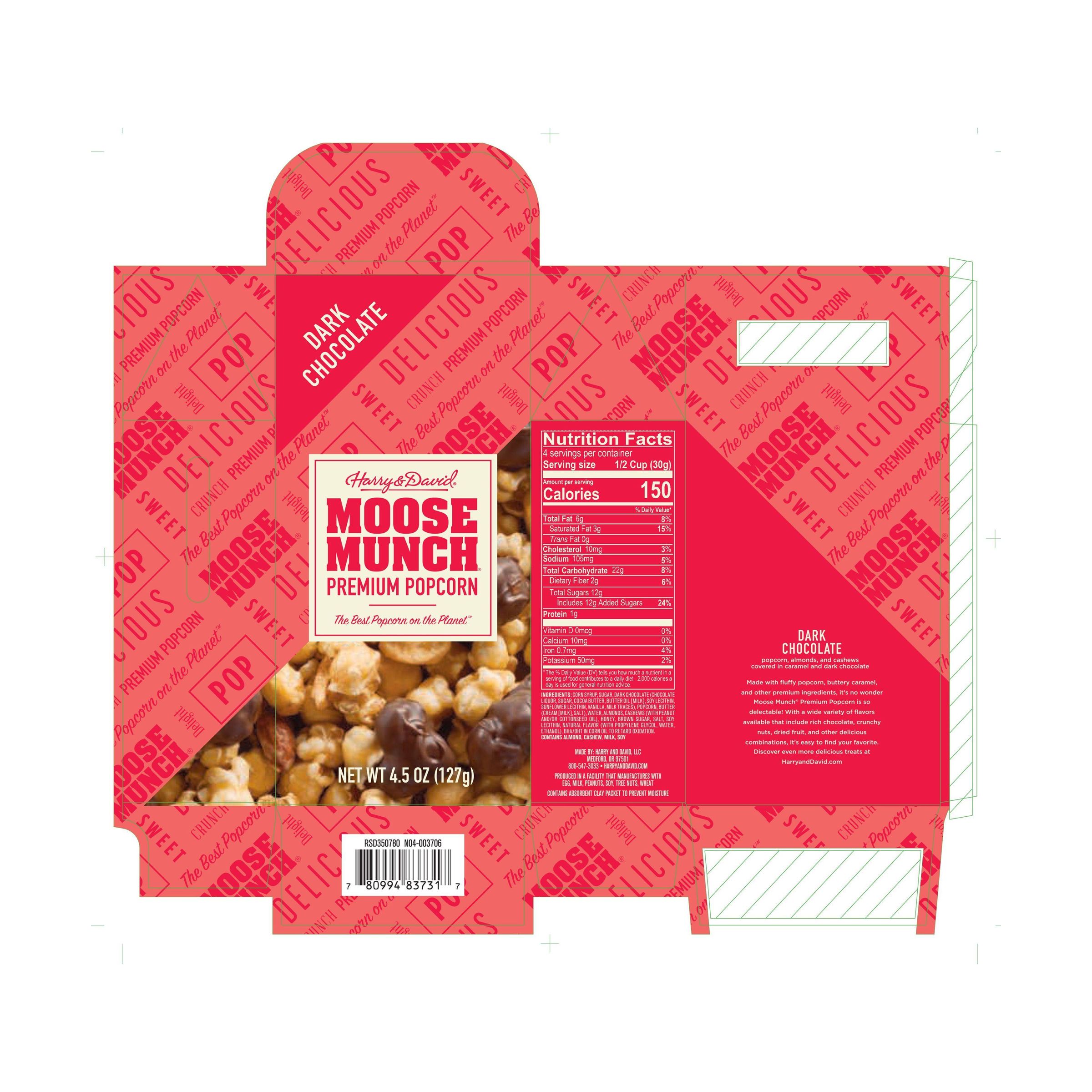 Moose Munch® 4.5oz Gable Dark Chocolate 9955