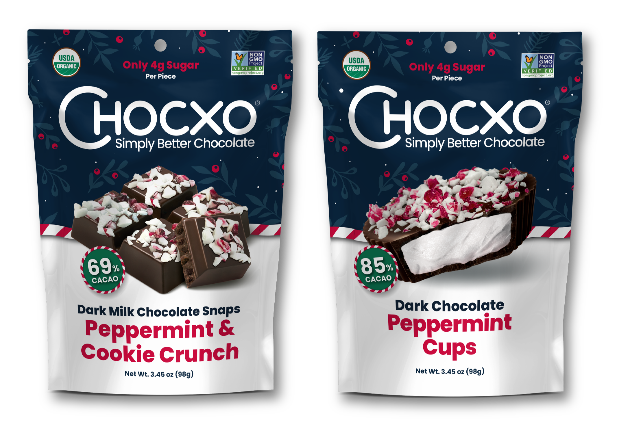 Chocxo Peppermint Holiday Items 5185