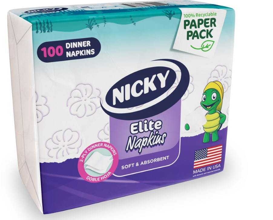 NICKY ELITE SOFT AND ABSORBENT PAPER NAPKINS 7265