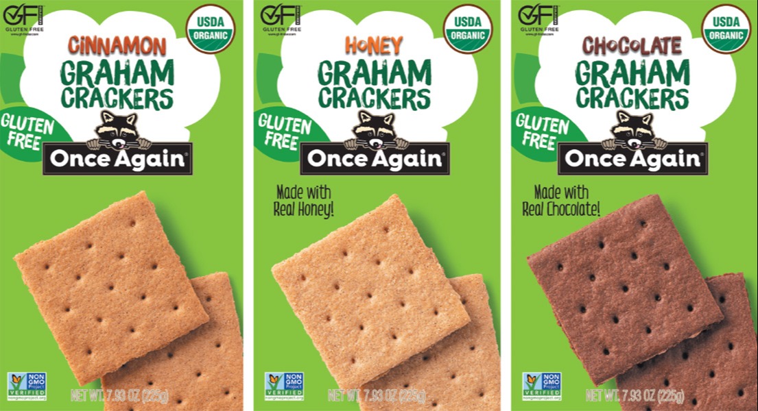 Once Again Shows Three Graham Cracker Flavors at Expo West 111