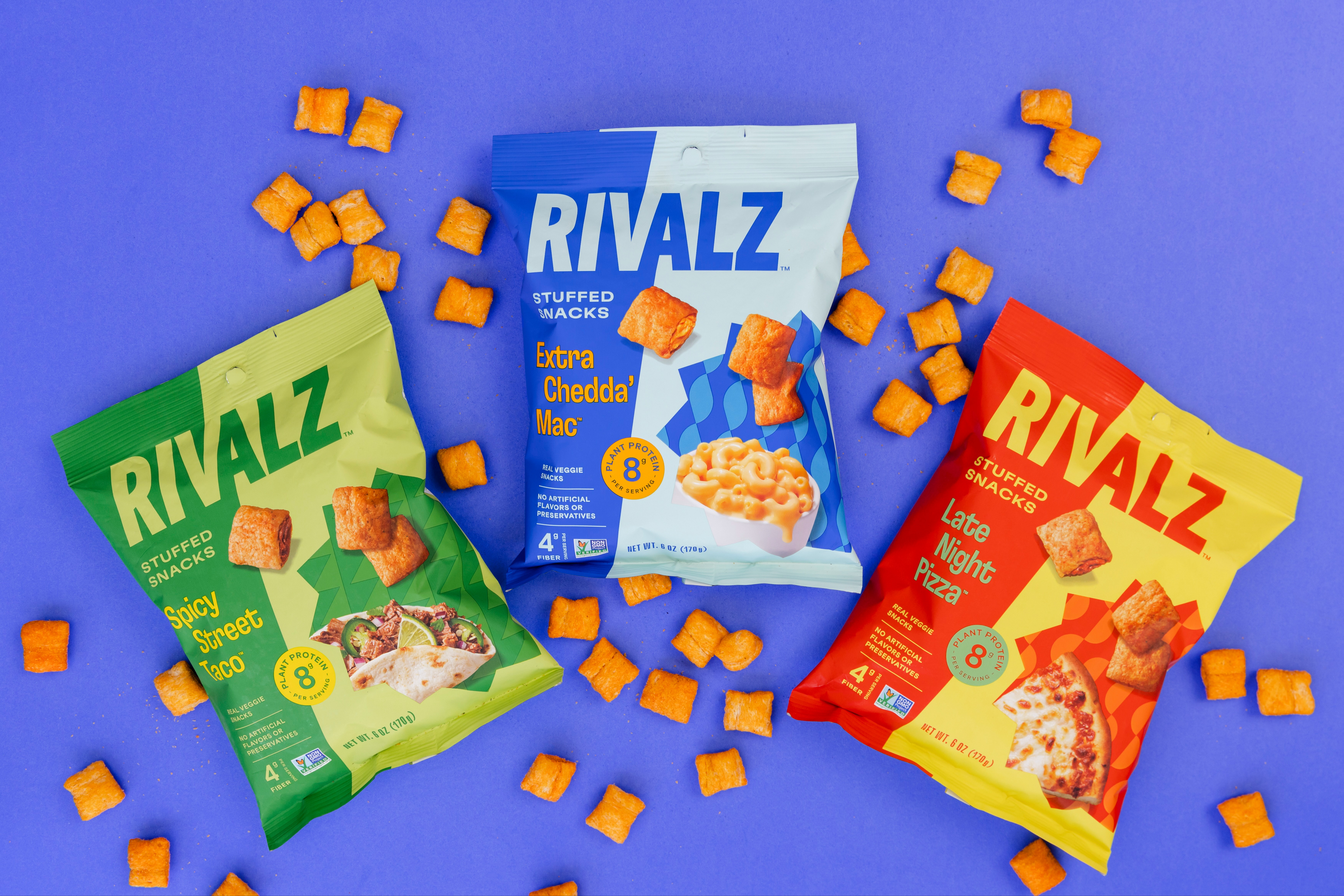 Rivalz Tackles Snack Category Problems Head On with Launch of Nutrient-Dense Stuffed Snacks 142