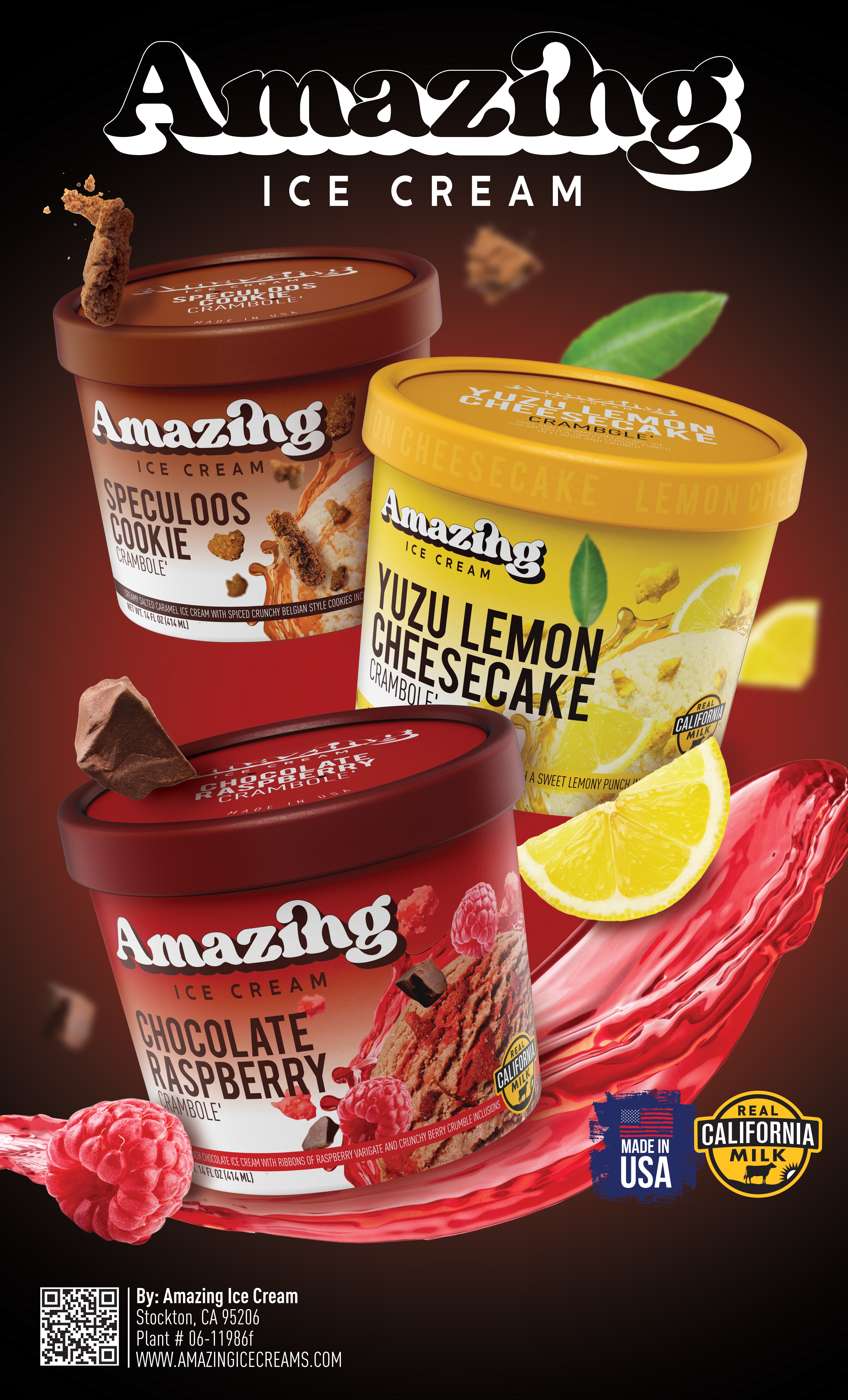 AMAZING ICE CREAM CREATES NEW SUPER PREMIUM ICE CREAM WITH CRUNCHY COOKIES AND CRUMBLES 37