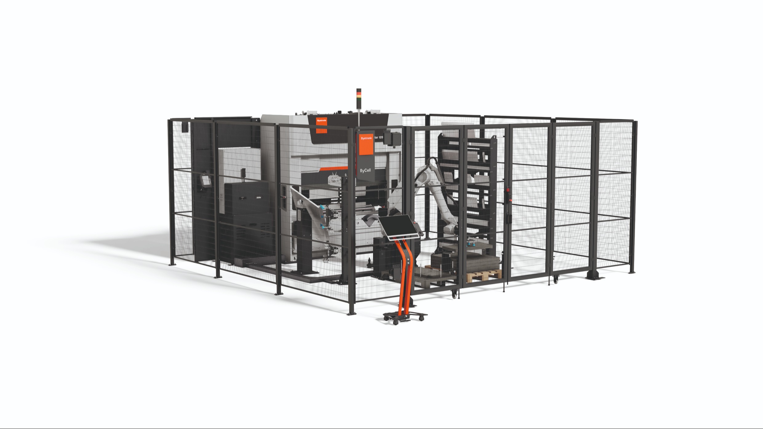 Bystronic ByCell Bend Star M: the compact bending automation system for any production environment 1283
