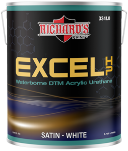 EXCEL HP Waterborne Acrylic Urethane DTM Enamel 1354
