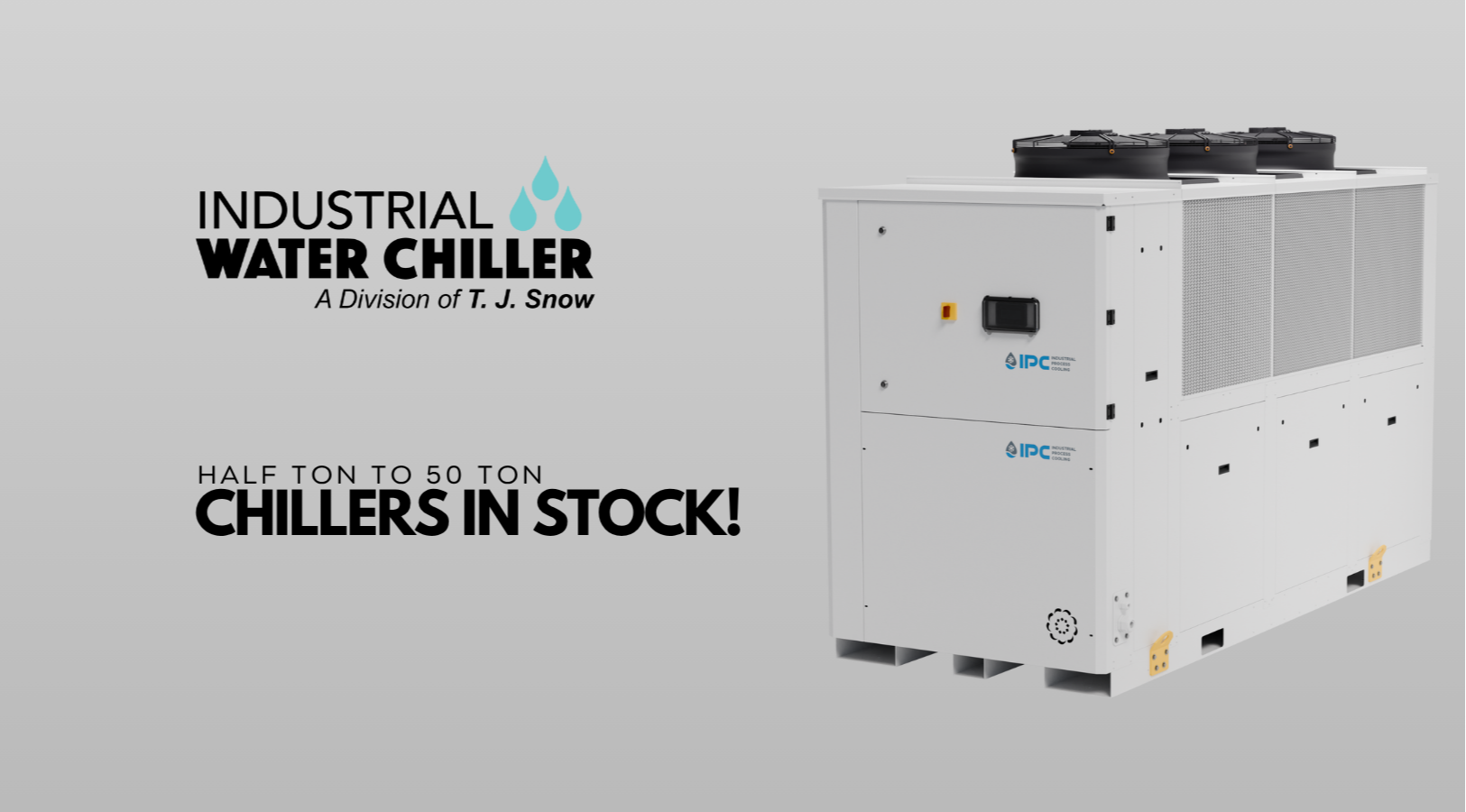 Industrial Water Chillers In Stock! 1476