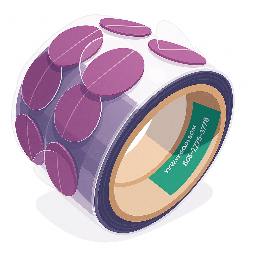 EPSI Purple DoubleWishbone™ Disc Tape 1478