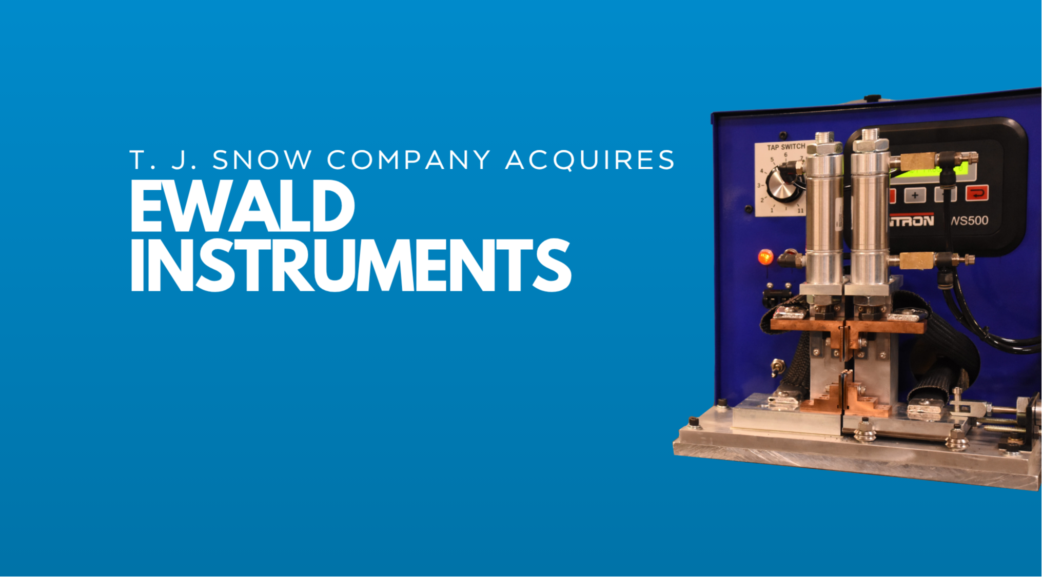 T. J. Snow Acquires Ewald Instruments 1485