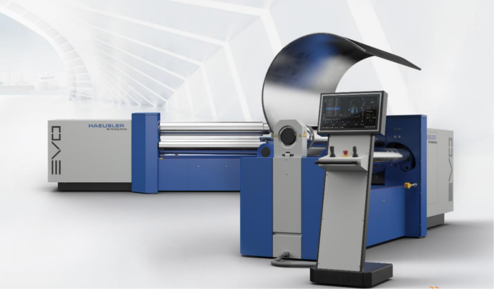 Haeusler EVO 4-roll plate roll with Autonomous Bending 1508