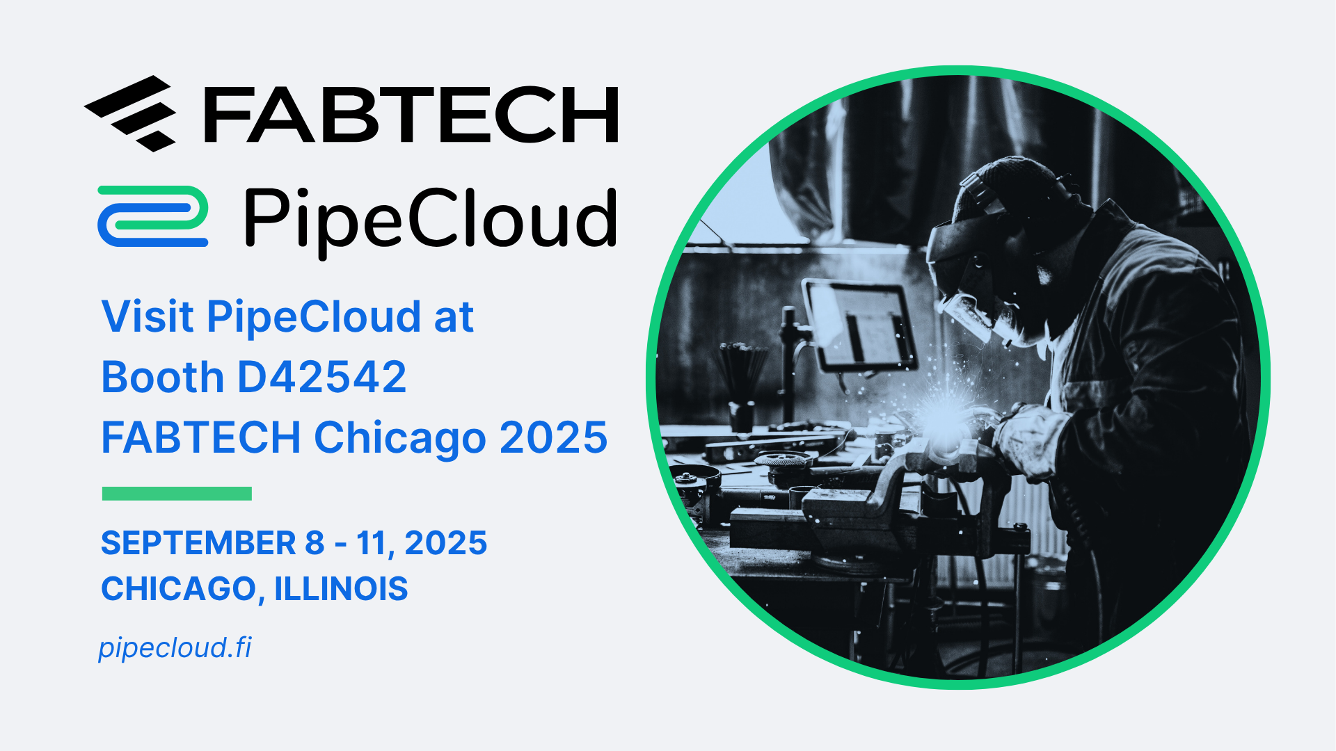 Digital Pipe Prefabrication at Booth D42542 1543