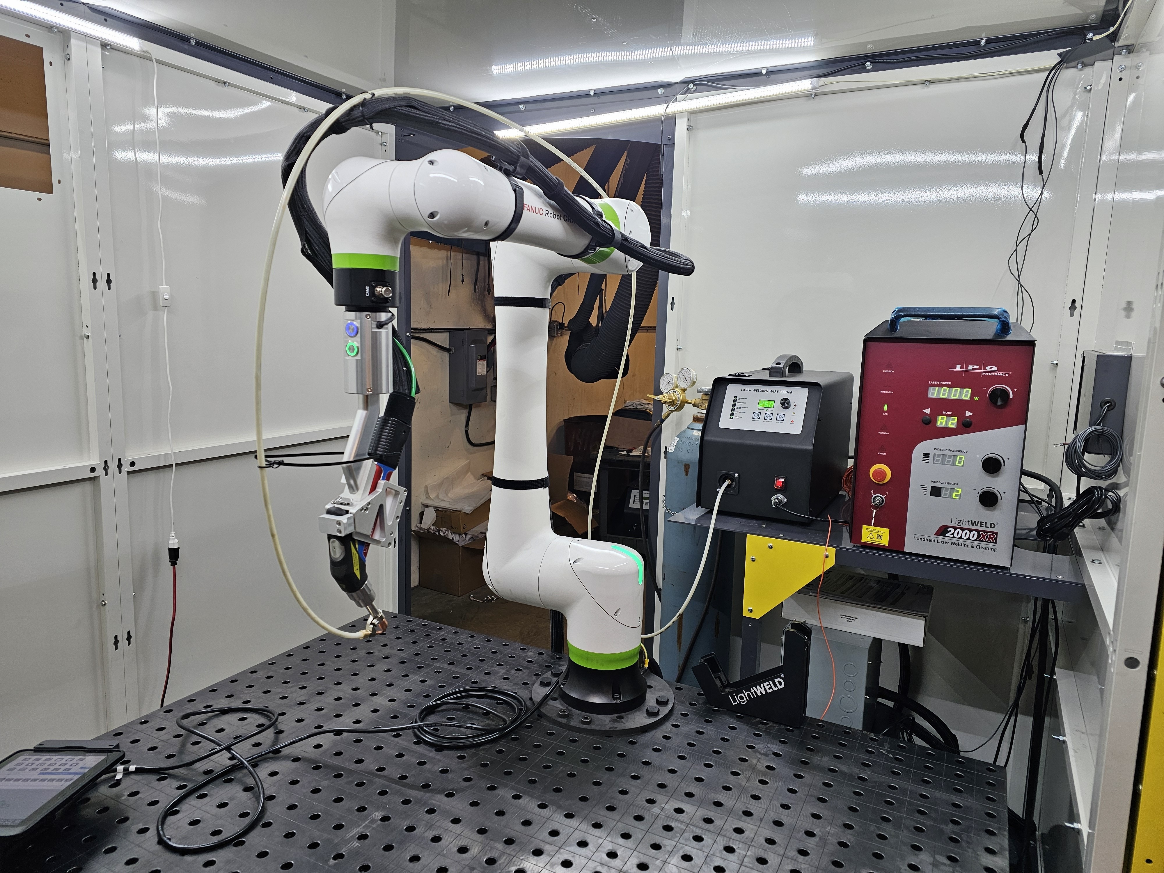 LightBOT - Automated Laser Welding  - Fanuc CRX Co Robot System 1575