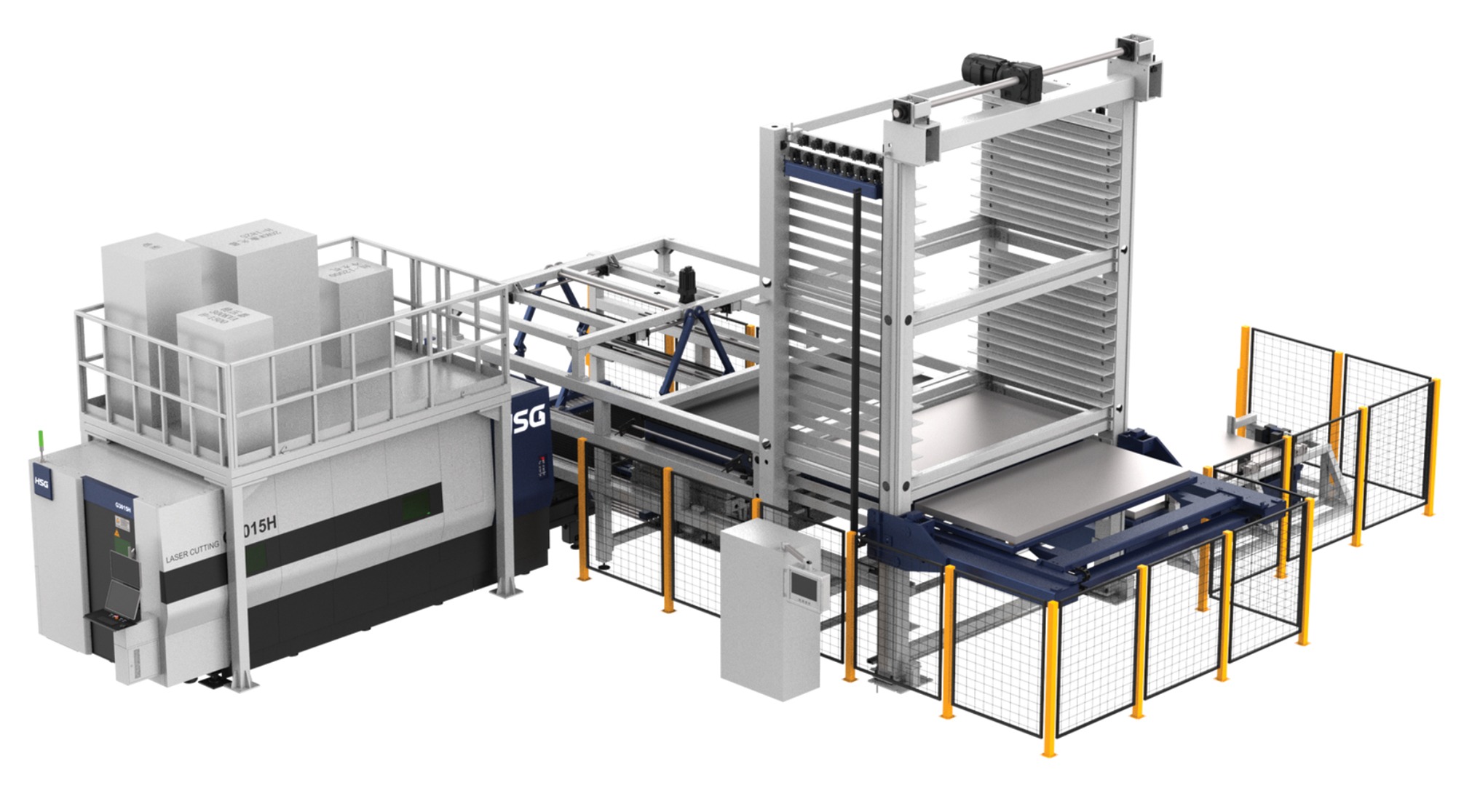 HSG STORE PRO. New Innovative Laser Automation Increases Productivity 505
