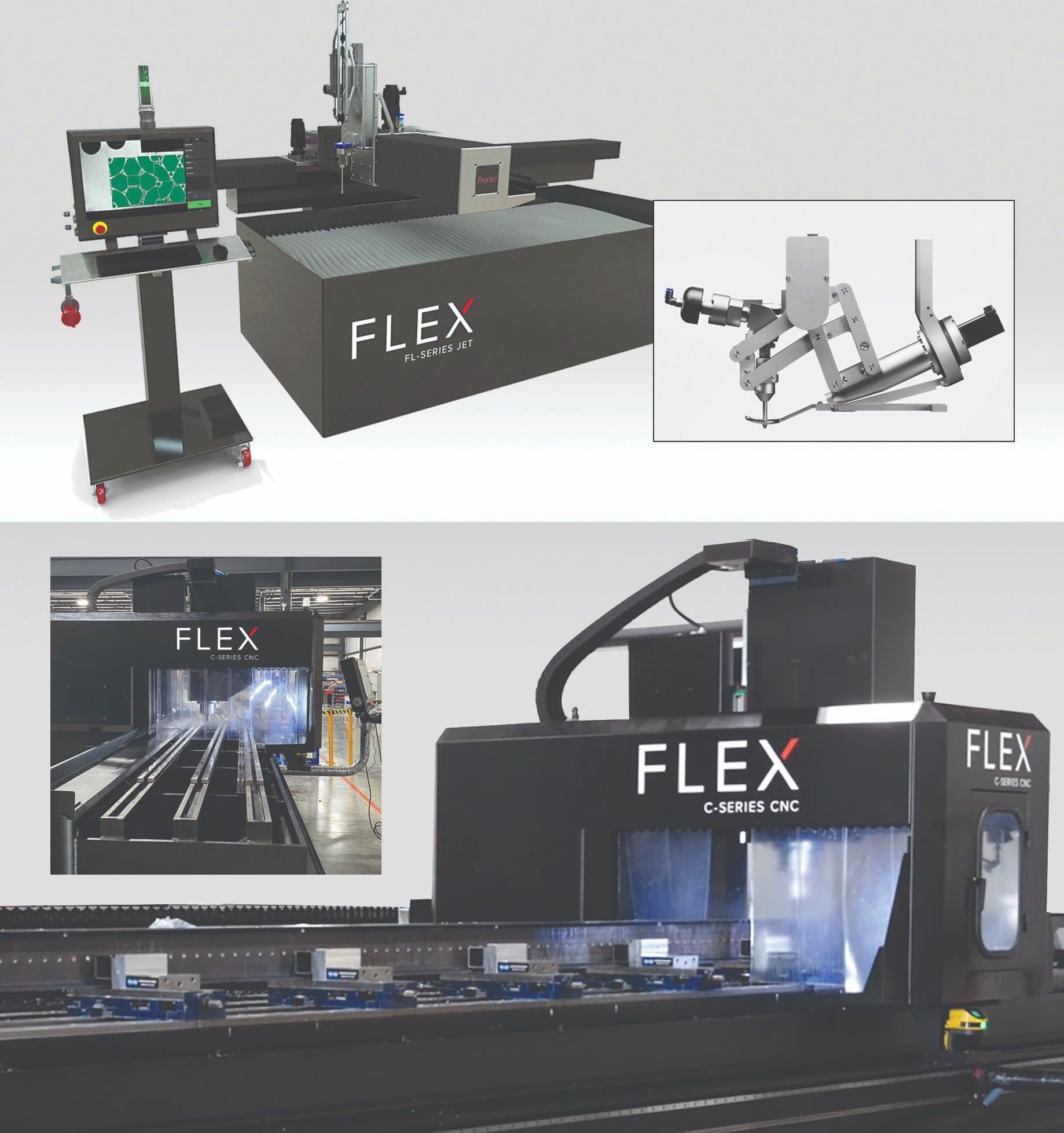 Flex Machine Tools to Demonstrate Range of Cutting Capabilities and Tapping Arms at FABTECH 782