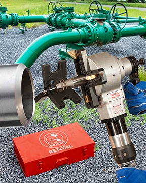 PIPE WELD PREPARATION TOOLS FOR RENT TO MEET SPECIFIC JOB REQUIREMENTS 815
