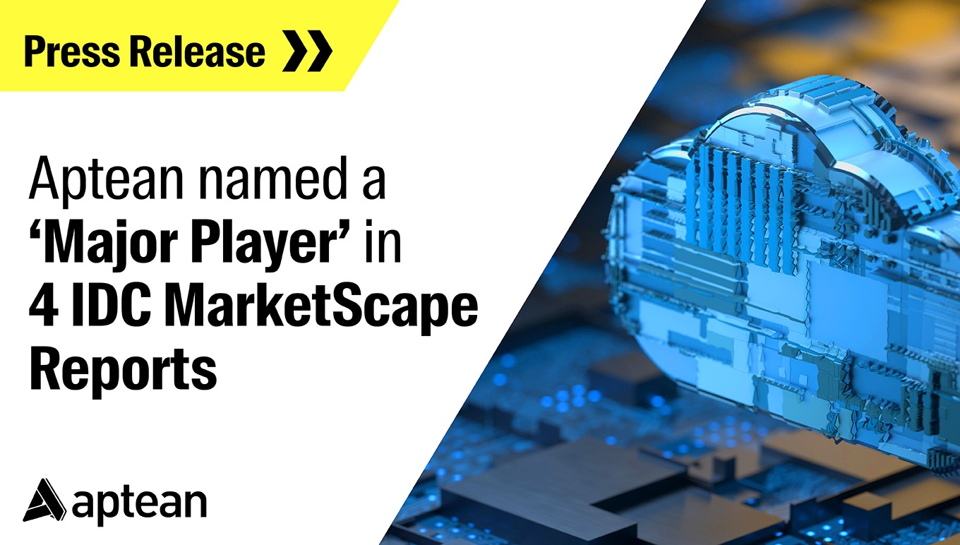 Aptean Recognized as a Major Player in 4 IDC MarketScape Reports 932
