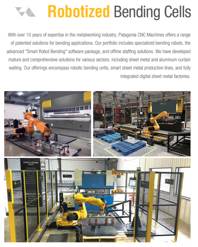 Patagonia CNC Machines Expands Robotic Bending Automation 1375