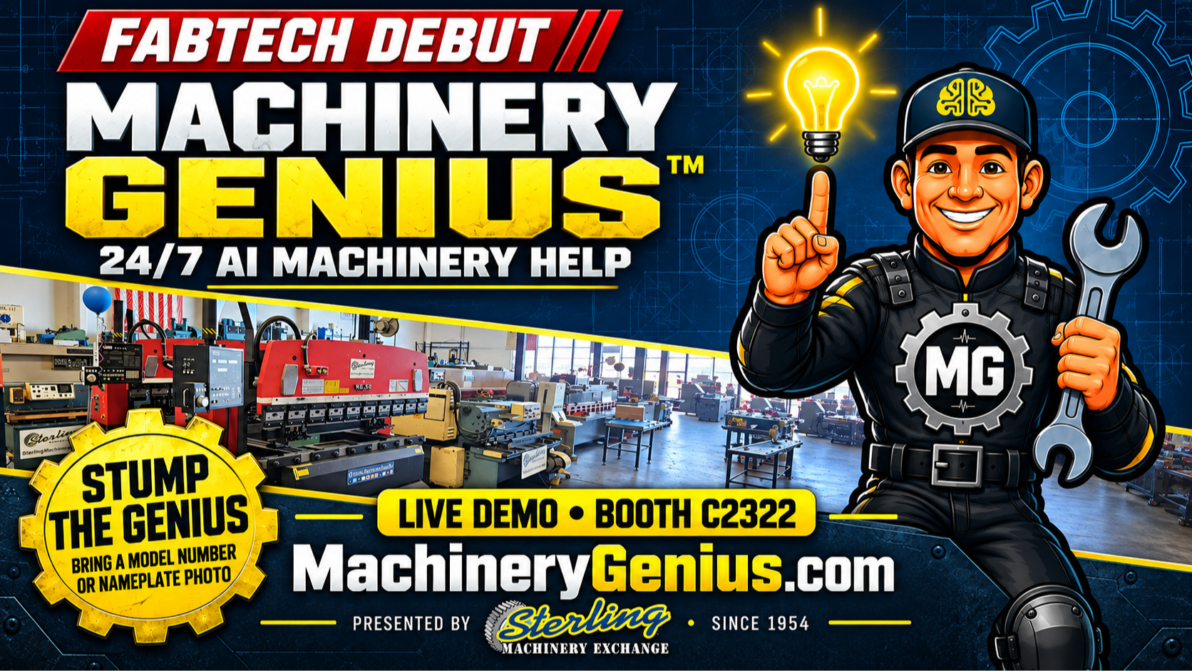 Sterling Machinery Exchange to Unveil Machinery Genius™ at FABTECH 2026 1448