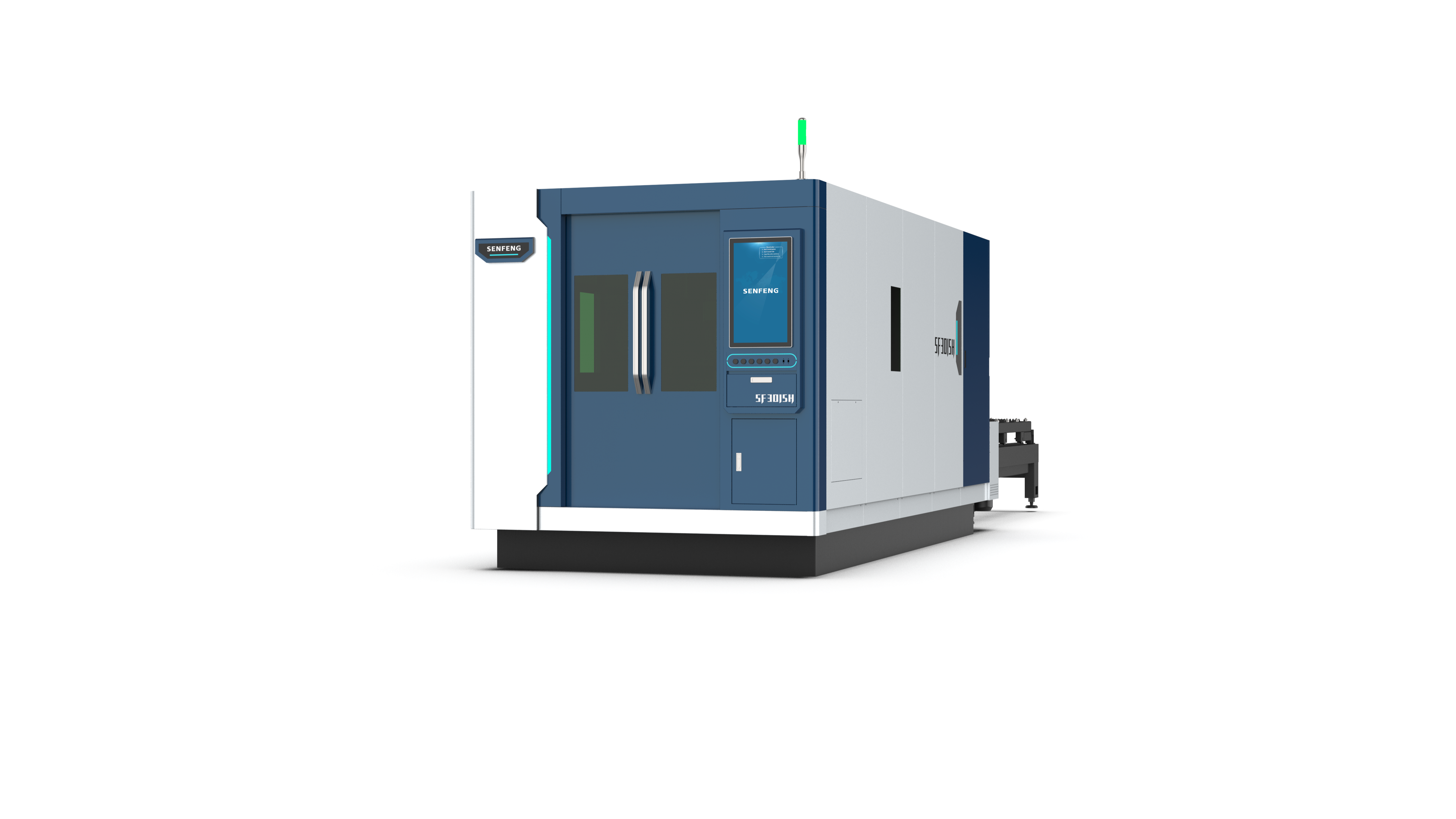 High Power Fiber Laser Cutter-The Fourth Generation 3015H4 214