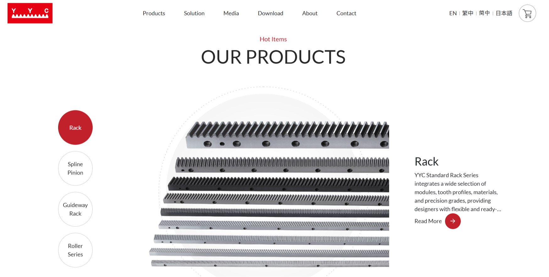 YYC Machinery Launches New Corporate Website 378