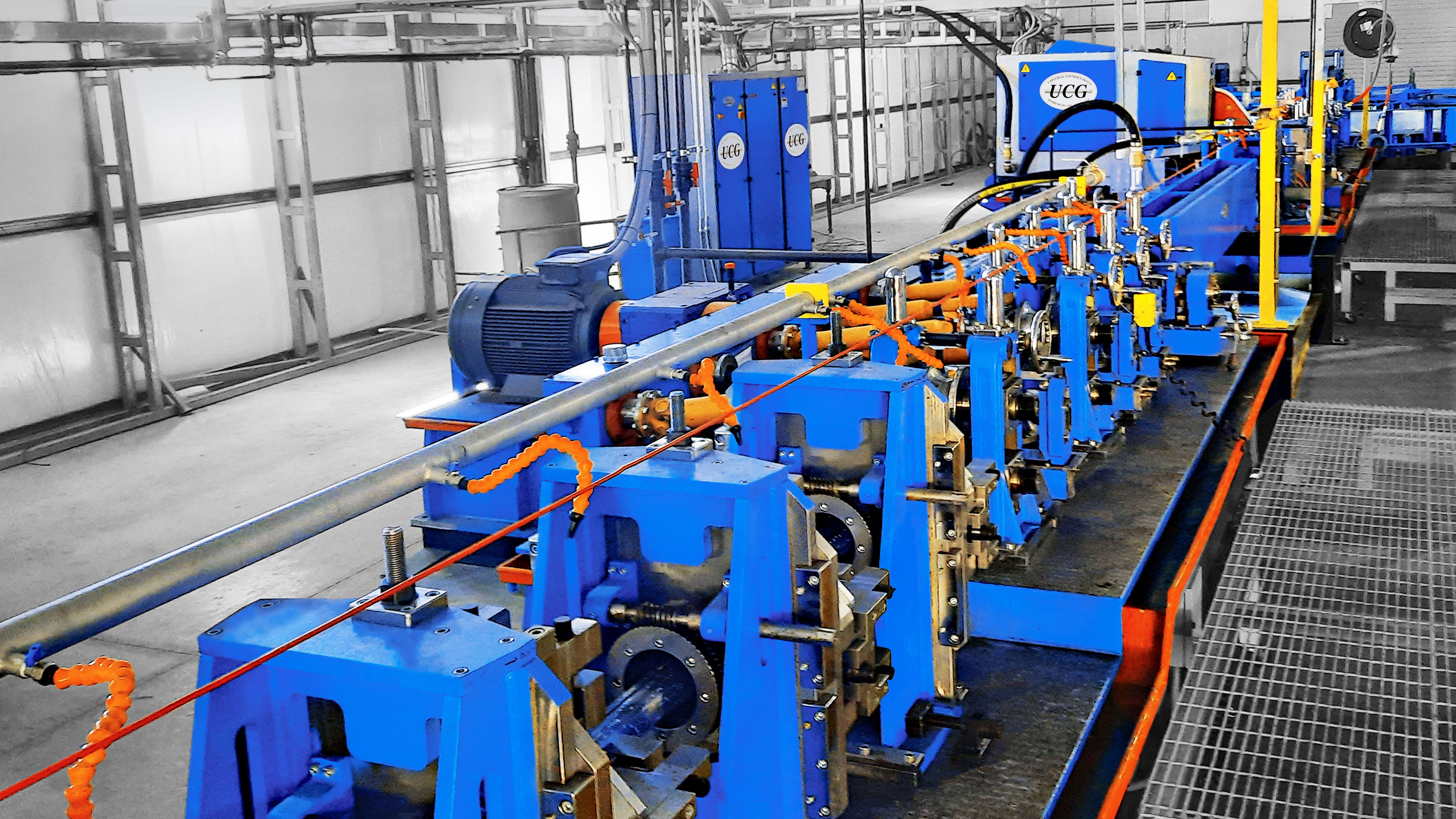 New 3-1/2″ (89 mm) ERWTech/UCG High Frequency Tube Mill Line 435