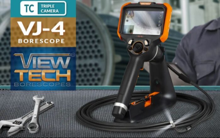 8.4mm Articulating Triple Camera VJ-4 Video Borescope 48