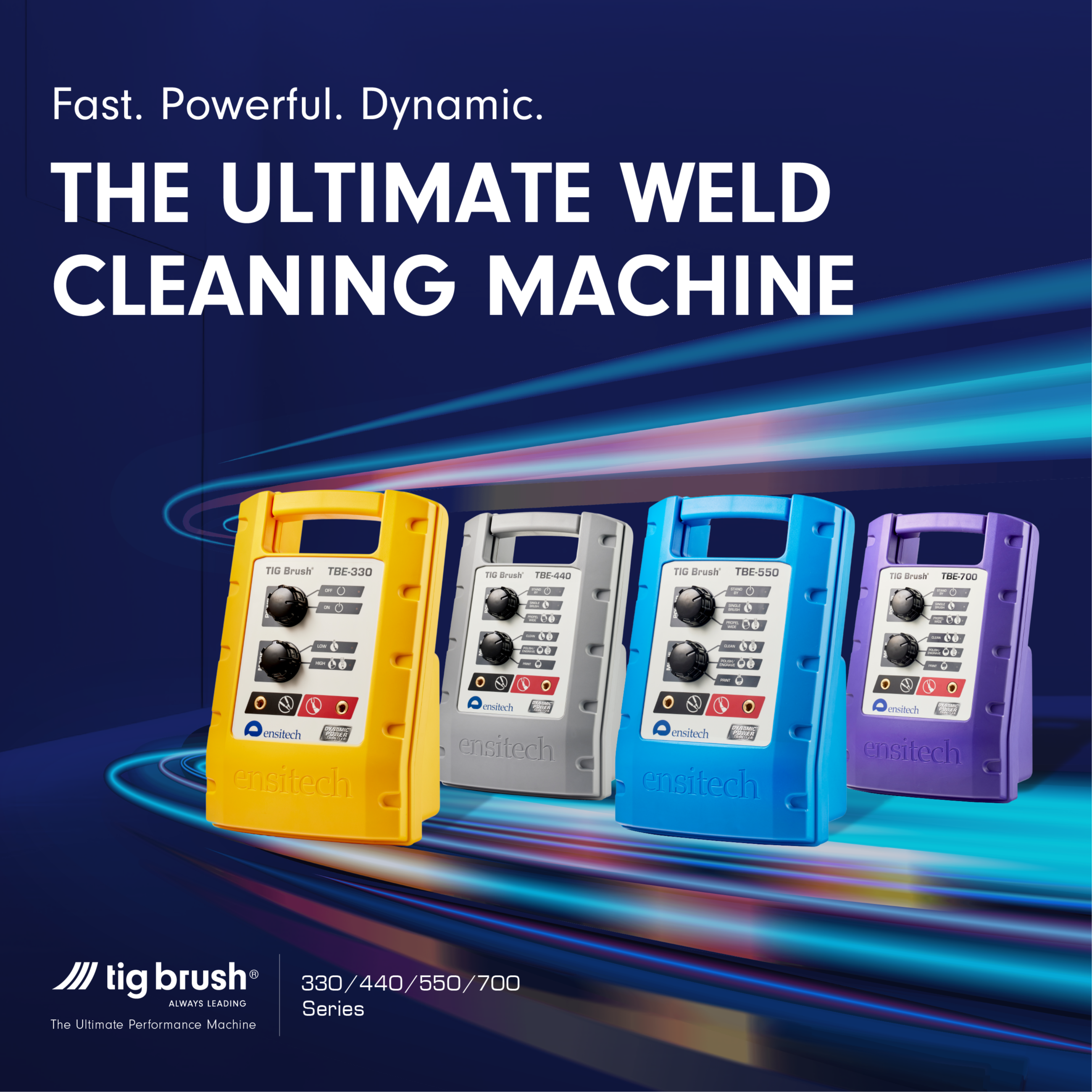 TIG Brush Stainless Steel Weld Cleaning System 867