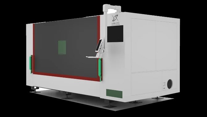 Close table fiber laser cutting machine 27