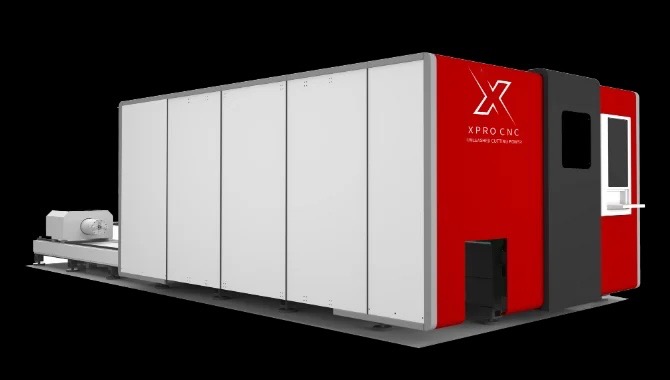 Close table fiber laser cutting machine 28