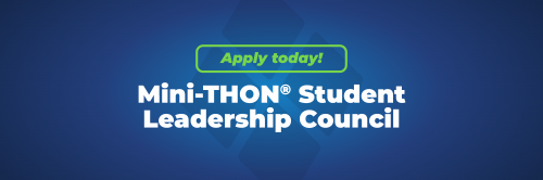 Mini-THON® Student Leadership Council Applications Due May 15th 447
