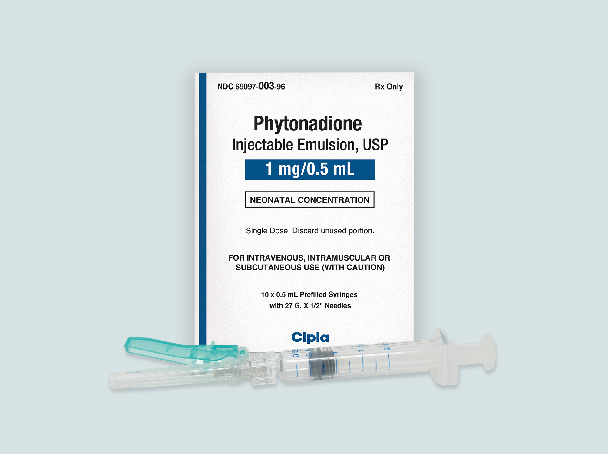 Phytonadione Injectable Emulsion, USP 1mg/0.5mL 85