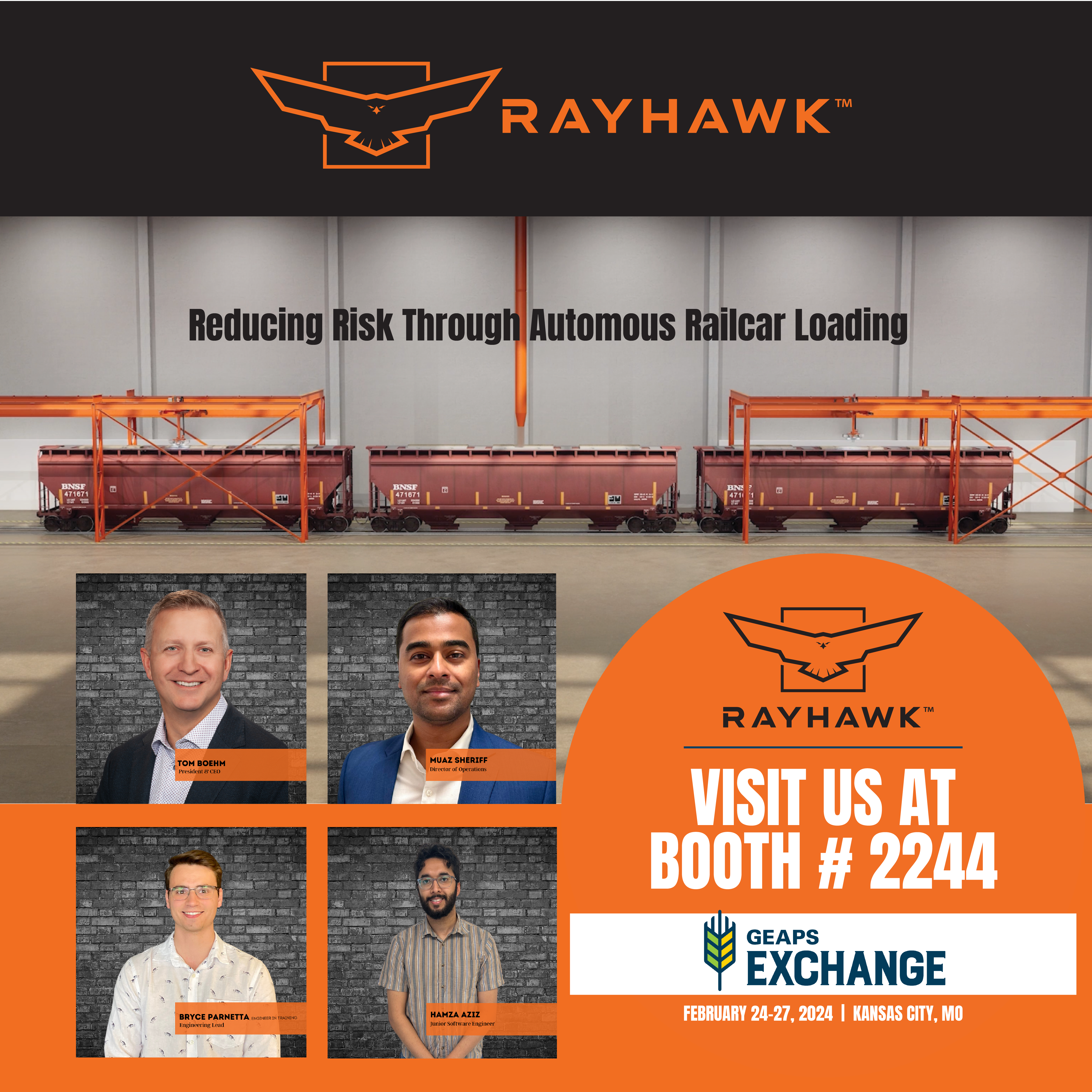 RAYHAWK Autonomous Railcar Loading Solution 453