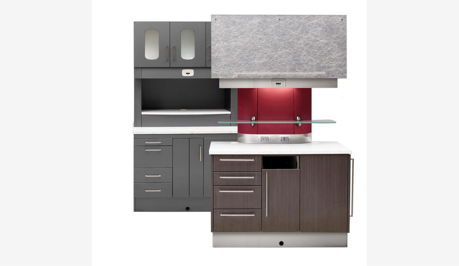 CHOOSE CLINICAL-GRADE CABINETRY 111