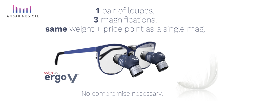 World’s First Multi-Mag Ergo Loupe - ERGO V 26