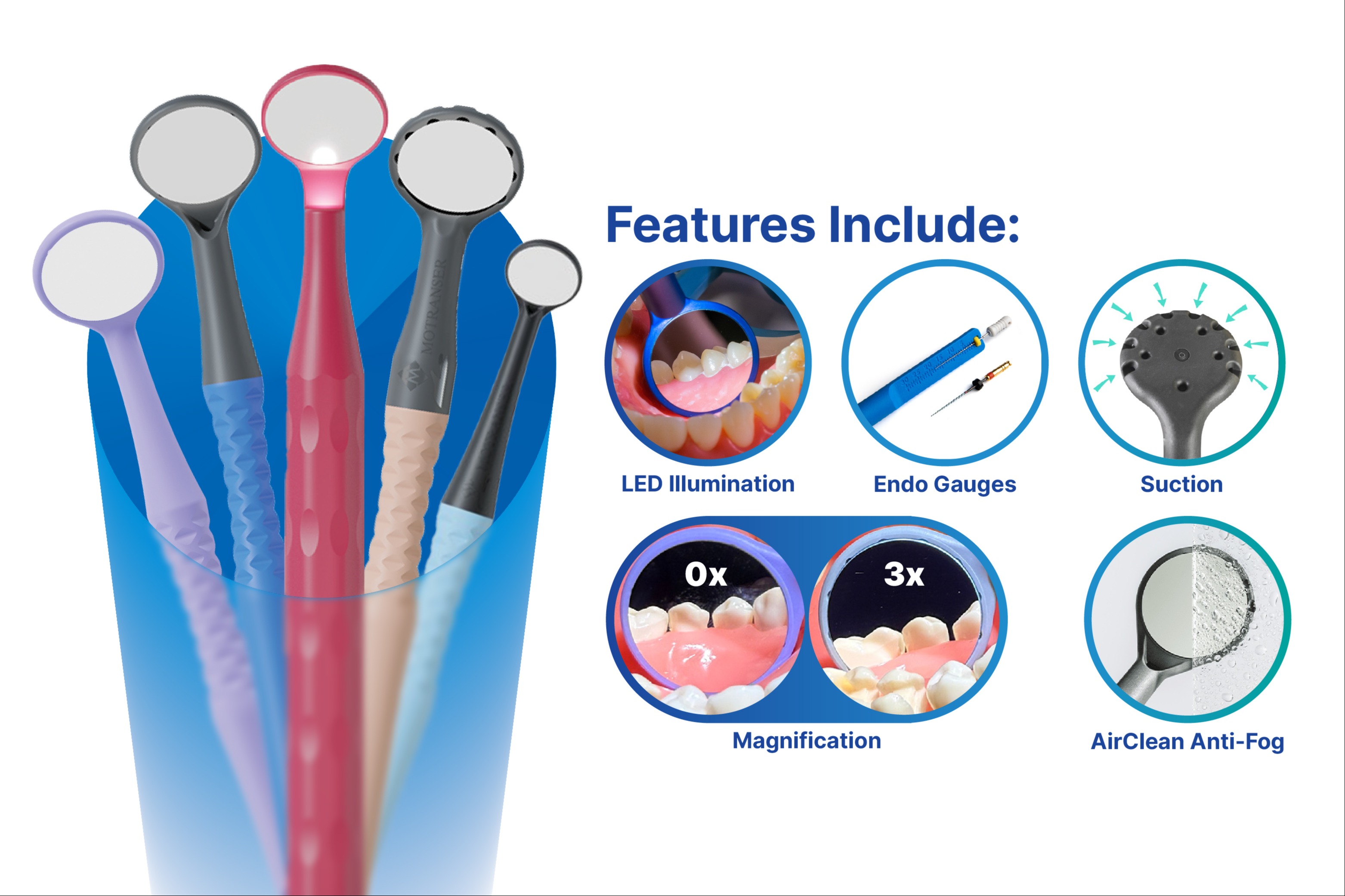 Motranser Dental Mirrors 37