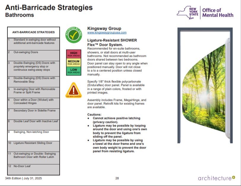 Our SHOWER Flex™ Door System is OMH Approved! 169