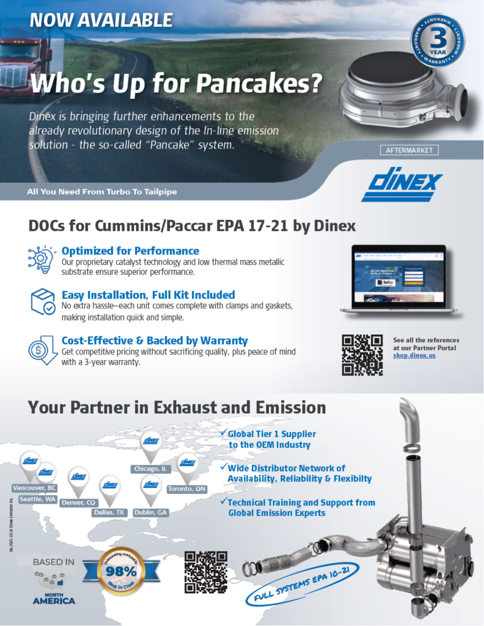 Who's up for Pancakes? DOCs for Cummins EPA17-21 31
