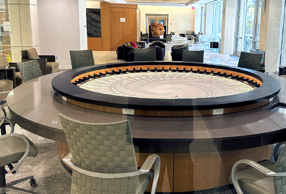 Revitalizing the Holland Family Center: Installation of Custom Sisyphus Sculpture 107
