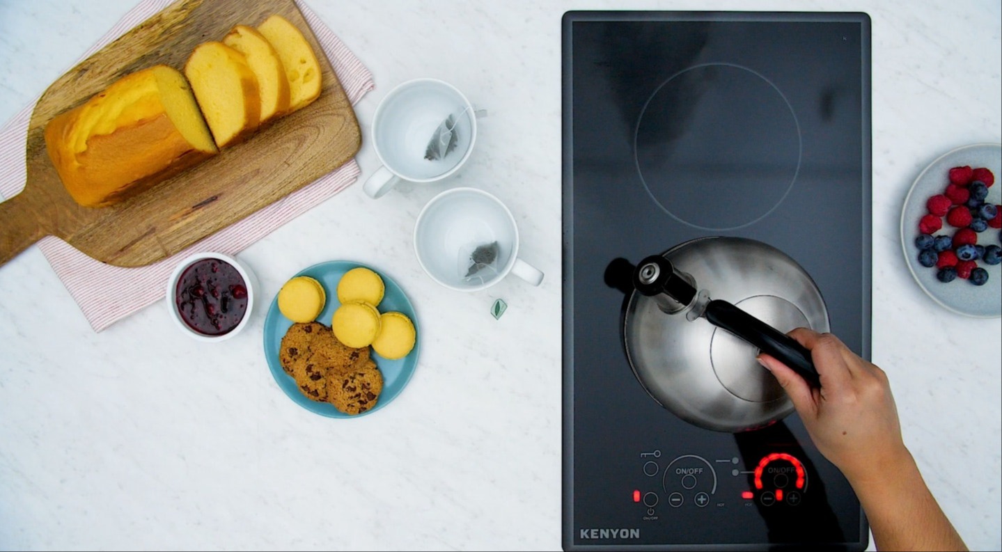 Elevated In-Room Cooking with the Lite-Touch Q® Cortez Cooktop by Kenyon 113