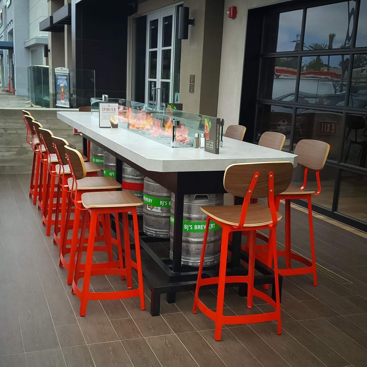 Bar Height Fire Tables 204
