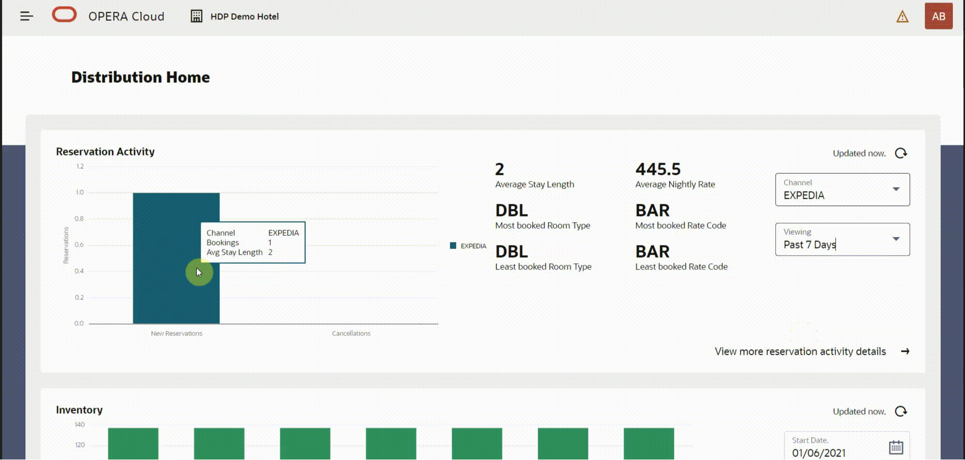 Oracle Hospitality OPERA  Cloud Distribution 742