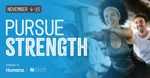 Healthy Nurse, Healthy Nation -  Pursue Strength challenge, sponsored by Humana 77