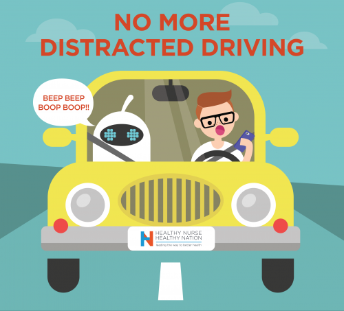 Healthy Nurse, Healthy Nation™ Blog - Prevent Distracted Driving 2054