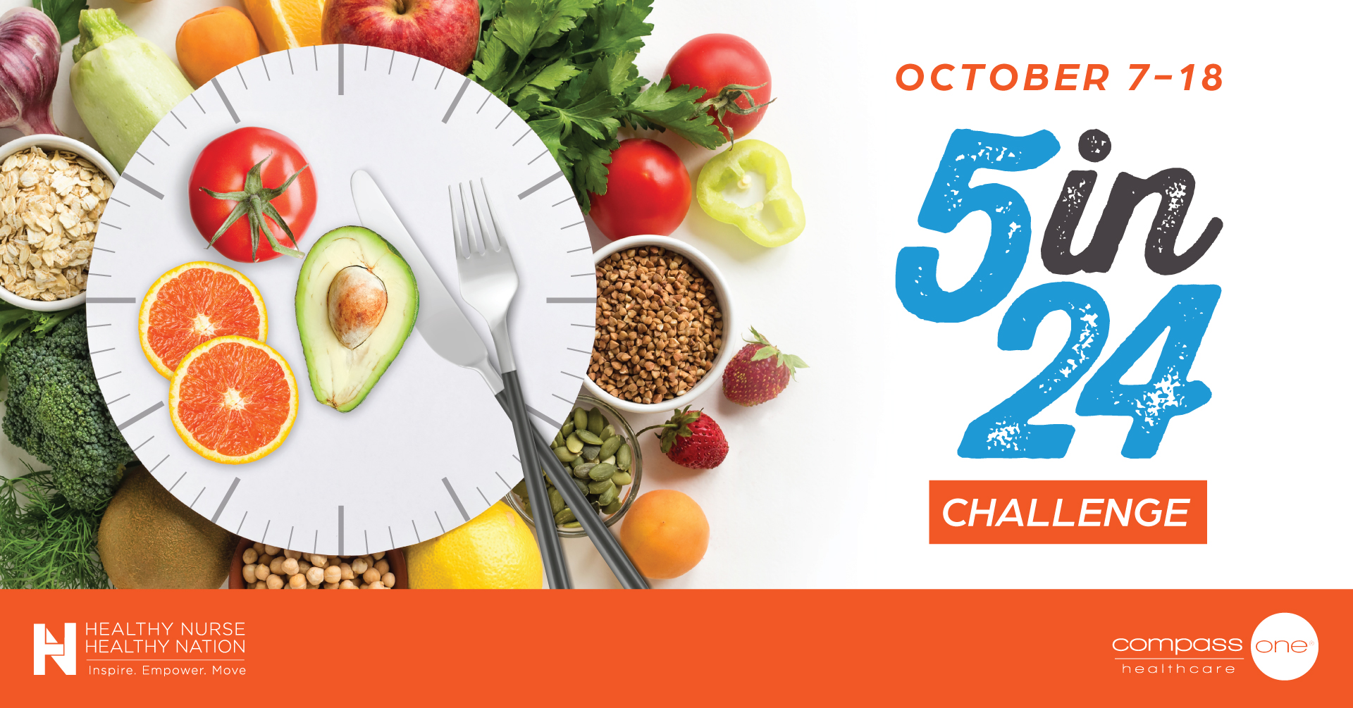 Healthy Nurse, Healthy Nation — 5 in 24 challenge, powered by CompassOne Healthcare — Your Day 8 Tip — Your Day 8 Tip — Is it better to take supplements or consume the food they come from? Assess your supplement savvy with this resource 4872