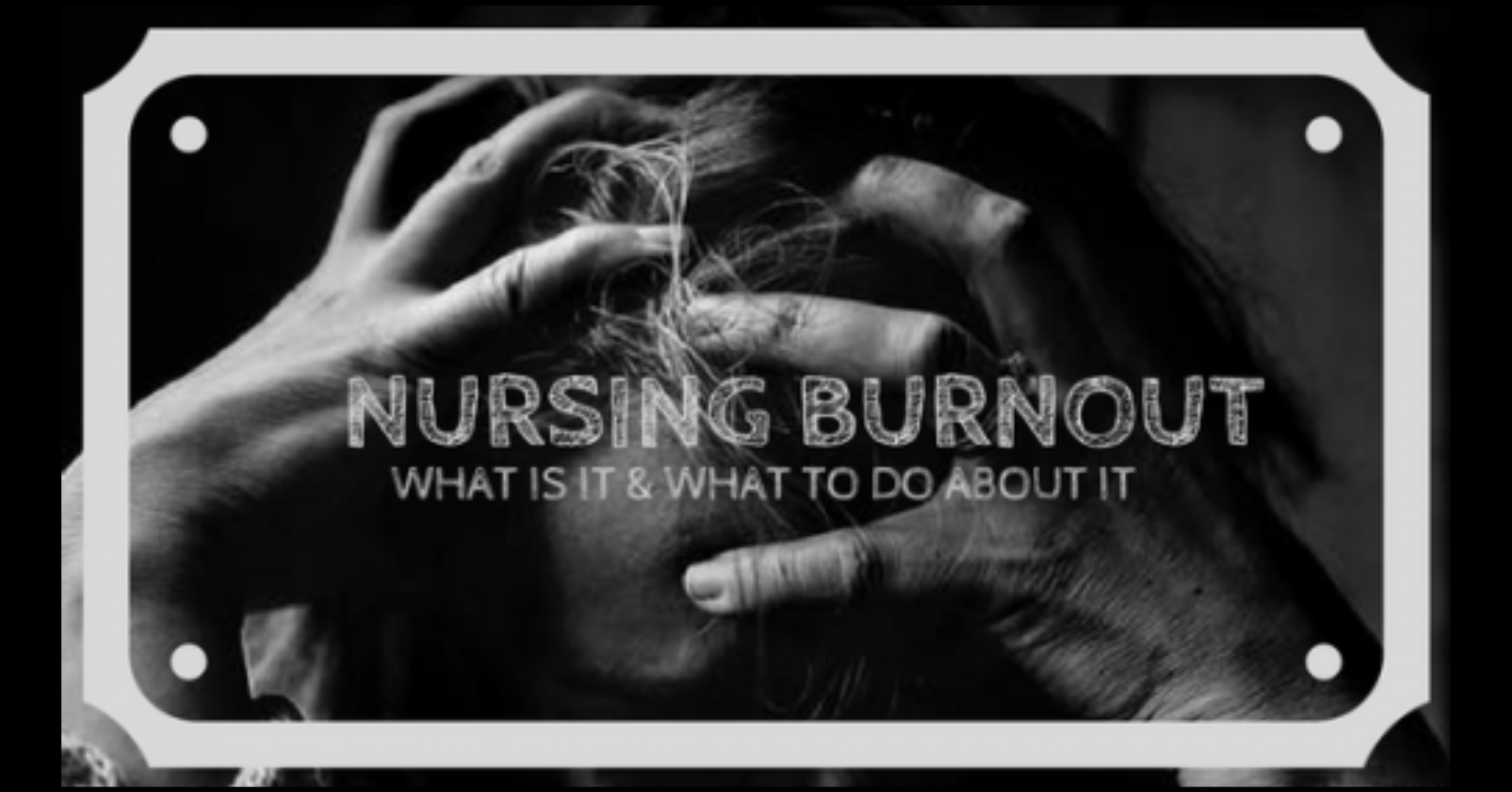 Nursing Burnout: What Is It And What To Do About It 374